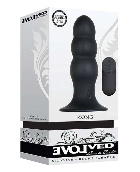 Evolved Anal Plug Rechargeable Bulbed Shaft Waterproof Remote-Controlled for Enhanced Anal Stimulation