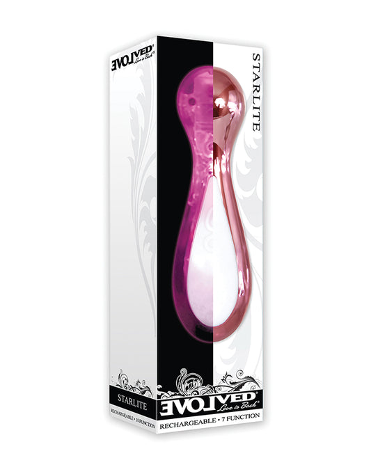 Evolved Starlite Bullet Stimulator Light-Up Vibrator Waterproof Design for Luminous Sensations