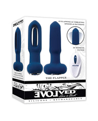 Evolved Stimulators Remote Controlled Clitoral Tickler Flapper Motion Dual Sensation for Enhanced Stimulation