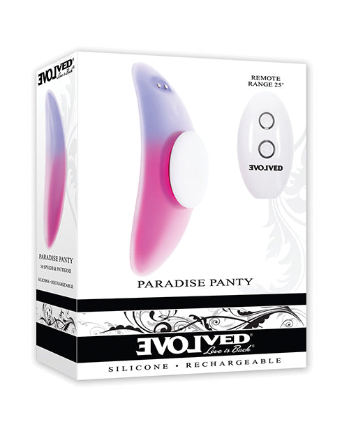 Evolved Panty Vibrator Stimulator Curved Silicone Remote-Controlled for Discreet Wear