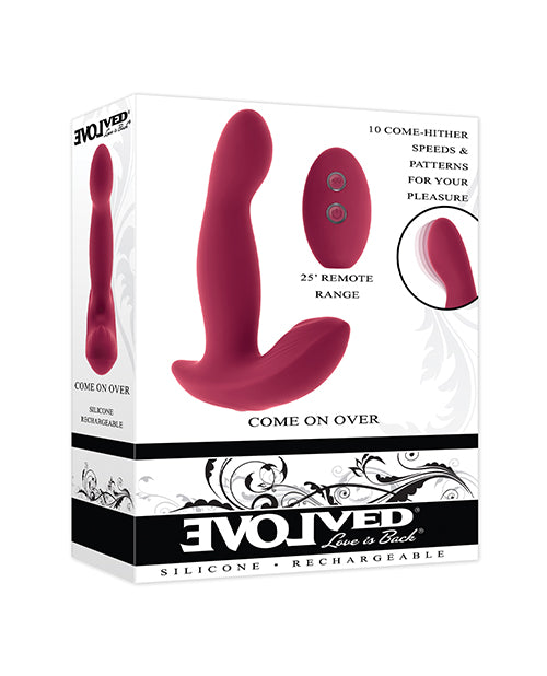 Evolved Stimulator Curved Shaft Vibrating Base Remote Control for Intense G-spot Stimulation
