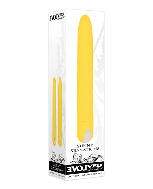 Evolved Vibrator Classic Yellow Smooth Matte Finish Multi-Speed for Deep Stimulation
