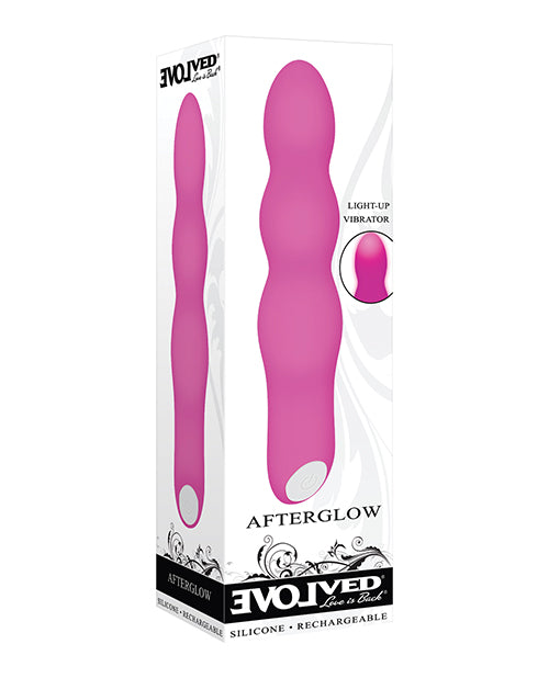 Evolved Vibrator Light-Up Bulbs Curvy Silicone for Waterproof Intimate Stimulation