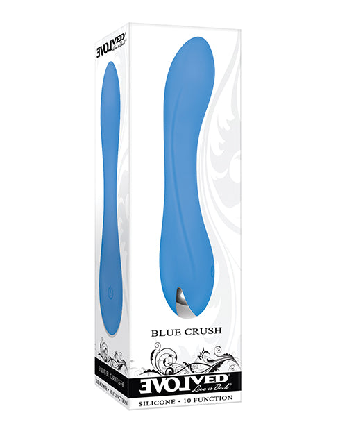 Evolved Vibrator Petite Flexible Silicone G-Spot Curve 10 Vibration Modes for Discreet Pleasure