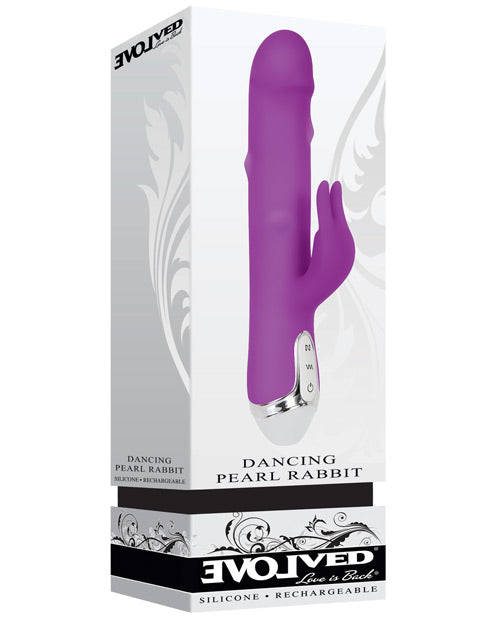 Evolved Vibrator Dancing Pearl Rabbit with Vibrating Bunny Ears and Rotating Beads for Ultimate Stimulation