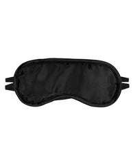 Erotic Toy Company Bondage Blindfold Soft Satin Dual Strap for Sensory Play and Comfortable Restraint
