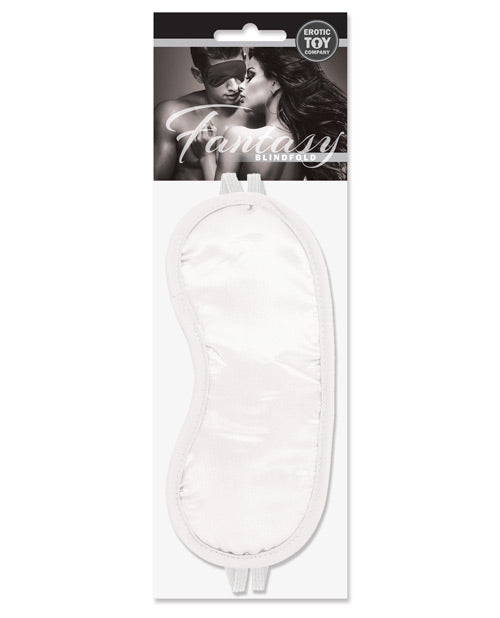 Satin Fantasy Blindfold with Dual Straps for Sensory Play