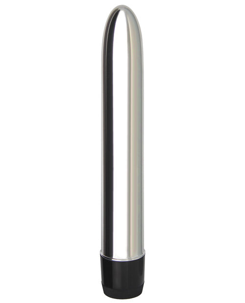 Erotic Toy Company Vibrator Chrome 7-Inch Multi-Speed Silver Finish for Intense Stimulation