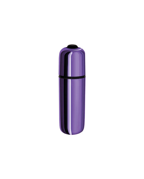 Erotic Toy Company Bullet Stimulator Metallic Finish Seven Vibration Modes Waterproof for Targeted Clitoral Stimulation