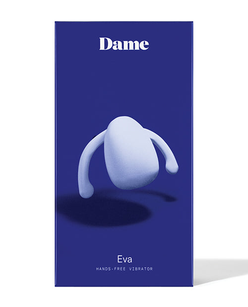 Dame Hands-Free Stimulators Flexible Silicone Vibrator Secure Fit for Partnered Intimate Pleasure