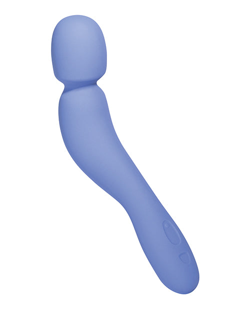 Dame Wand Vibrator Curved Ergonomic Handle Body-Safe Silicone for External Clitoral Massage