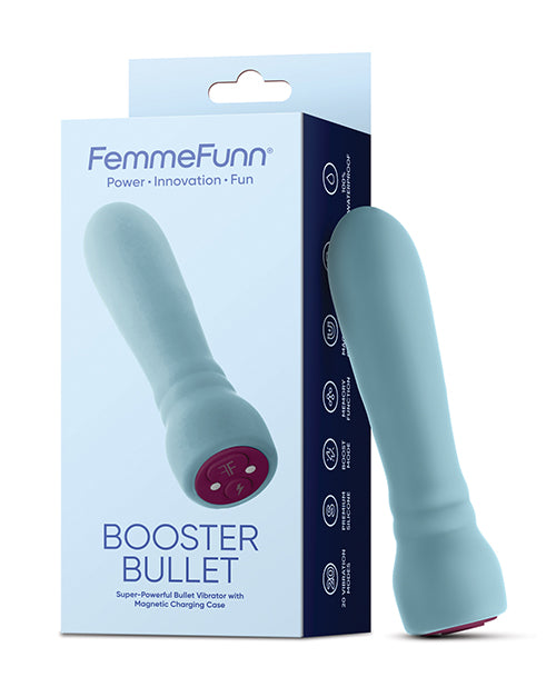 Femme Funn Stimulator Rechargeable Bullet 20 Vibration Modes Memory Function for Intimate Stimulation