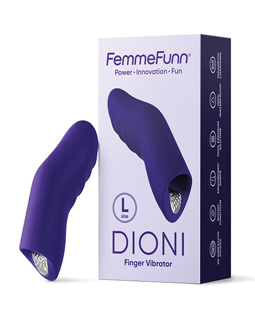 Femme Funn Finger Vibrator ergonomic wearable design and 20 vibration modes for versatile intimate stimulation