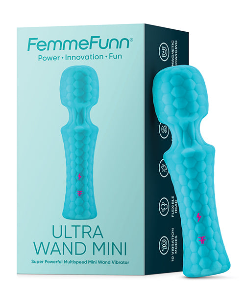 Femme Funn Massage Product Ultra Wand Mini Flexible Head Waterproof for Targeted Vibrating Stimulation