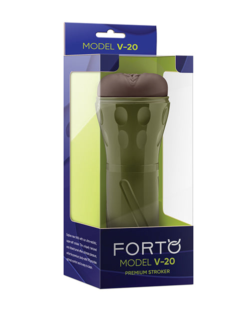 Forto Dolls & Masturbators Ultra-Realistic Vagina Masturbator with Textured Tunnel for Lifelike Stimulation