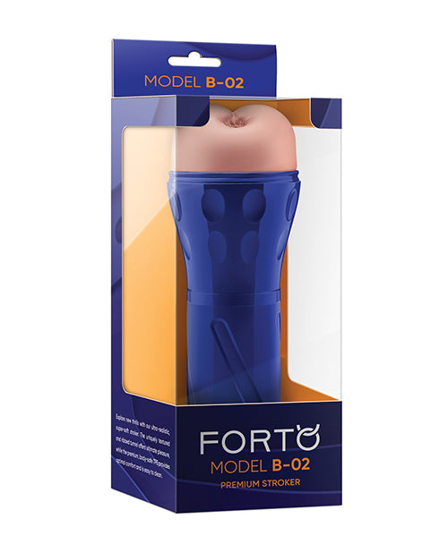 Forto Masturbator Ultra-Realistic Textured Tunnel Hard-Side Design for Enhanced Male Pleasure