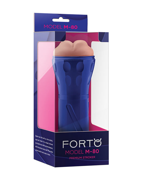 Forto Mouth Masturbator Ultra-Realistic Soft TPE Textured Tunnel for Lifelike Sensations