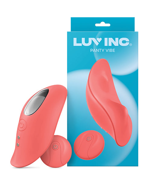 Luv Inc. Stimulators Remote Controlled Panty Vibrator with 10 Vibration Modes for Discreet Personal Use