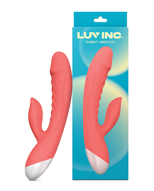 Luv Inc. Rabbit Vibrator with dual stimulation and 10 vibration modes for enhanced pleasure