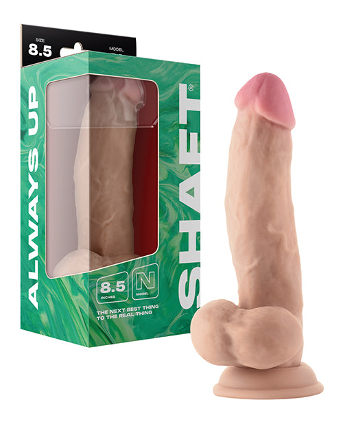 Shaft Silicone Dong Realistic Flexiskin Side Curve Suction Cup for Lifelike Intimate Play
