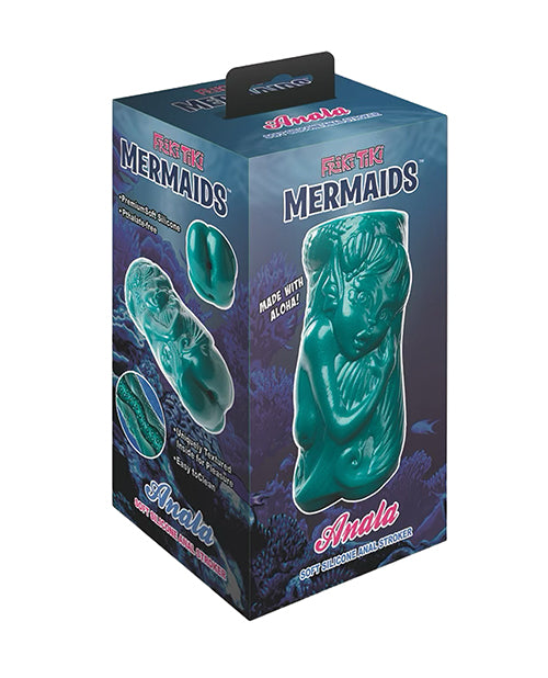 Friki Tiki Anal Stroker mermaid-themed design lifelike sleeve for solo male pleasure