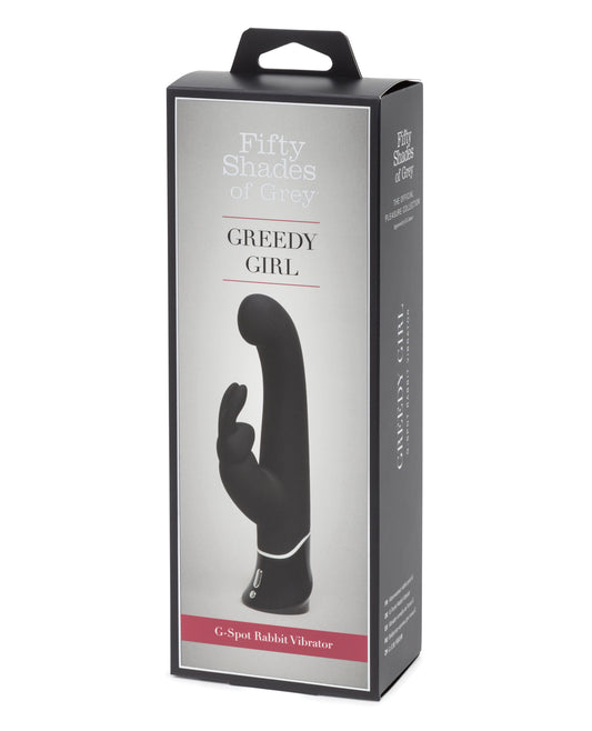 Fifty Shades of Grey Rabbit Vibrator Dual Motor Silky Silicone for Powerful G-Spot and Clitoral Stimulation