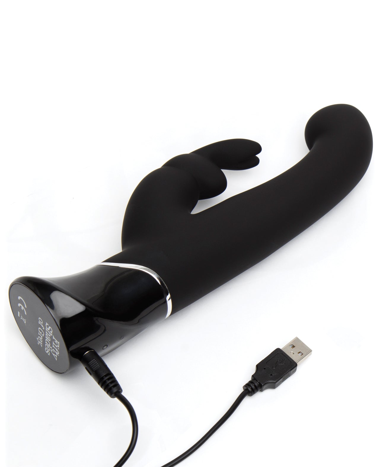 Fifty Shades of Grey Greedy Girl Rechargeable Rabbit Vibrator with Dual Motors