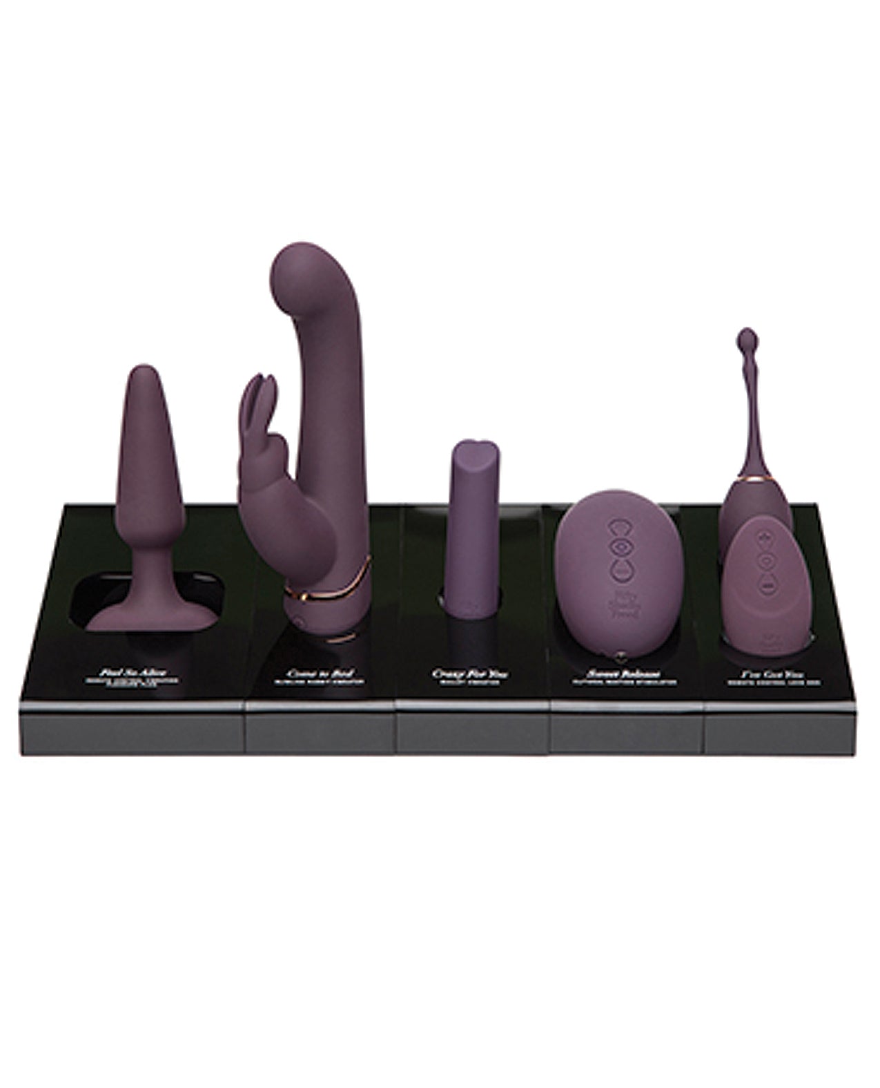 Fifty Shades of Grey Acrylic Product Stands Assorted Sizes Durable Display for Retail Merchandising