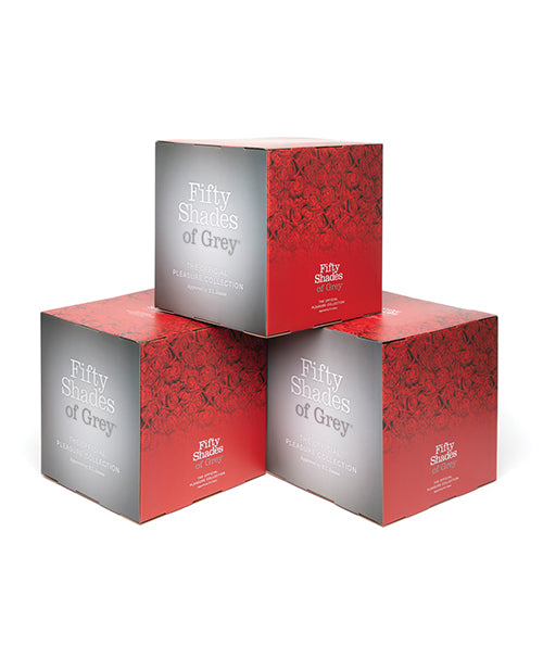 Fifty Shades of Grey Cardboard Display Cubes Branded Set Lightweight Design for Retail Merchandising