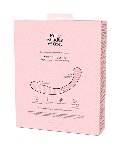 Fifty Shades of Grey Sweet Pressure Silicone & Metal Wand Massager