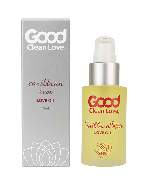 Good Clean Love Lubricant Scent-Adaptive Love Oil 30ml Pump Bottle for Enhanced Sensual Moments