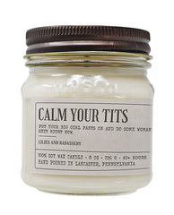 Sleazy Greetings Soy Wax Candle with Cheeky Label and Fresh Scent for Unique Home Decor and Gifting