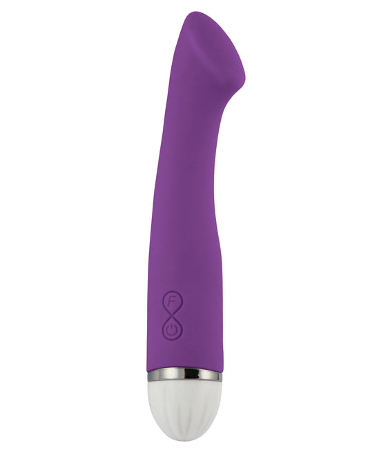 Gigaluv Vibrator Ergonomic G-Spot Curved Design 10 Pulse Patterns for Precision Stimulation