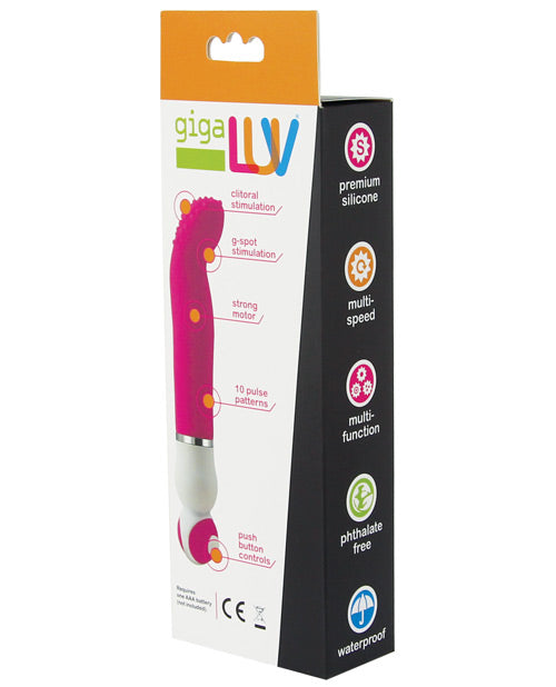 GigaLuv Versa-Tilly 10 Mode Vibrator with Clitoral & G-Spot Stimulation