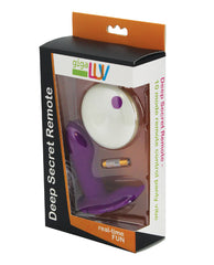 GigaLuv Deep Secret Remote-Controlled Panty Vibrator in Purple