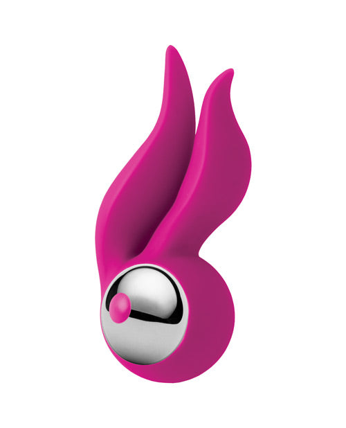 GigaLuv Vibrator Rechargeable Dual Motors Premium Silicone for Intense Clitoral Stimulation