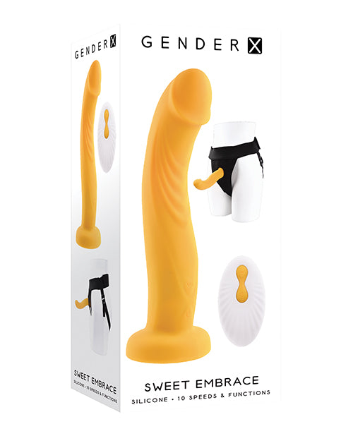 Gender X Strap On Dual Motor Vibrator with Remote and Waterproof Construction for Versatile Couples Play