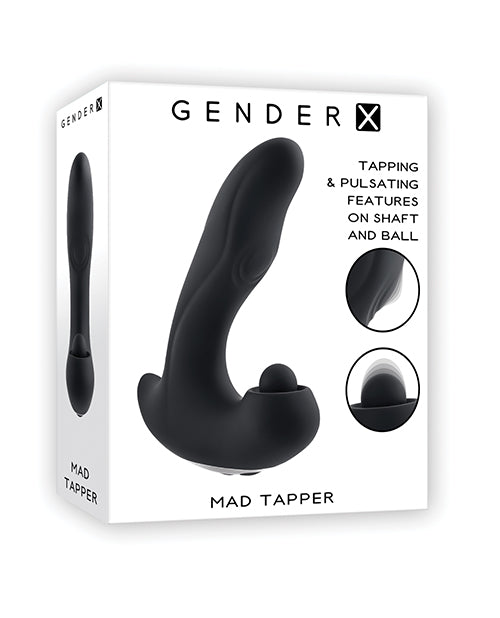 Gender X Anal Vibrator with Triple Motors and Tapping Function for Advanced Anal Stimulation