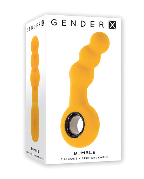 Gender X Anal Plug with Vibrating Angled Shaft and Flexible Bulbs for Comfortable Targeted Stimulation