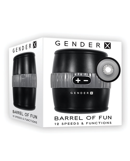 Gender X Vibrating Stroker Dual-Ended Design Textured Feelers for Enhanced Male Stimulation