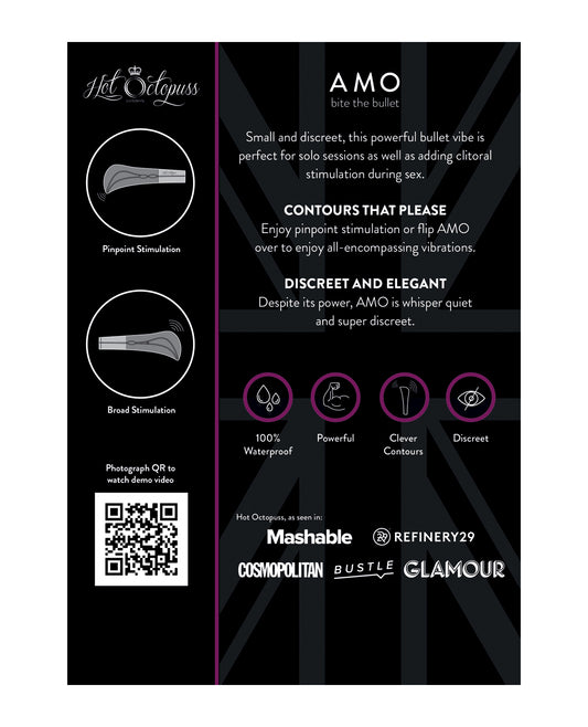 Hot Octopuss Bullet Vibrator with Powerful Motor and Ergonomic Shape for Targeted Stimulation
