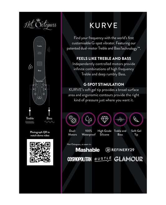 Hot Octopuss Info Card with Key Features and Durable Cardstock for Quick Product Reference
