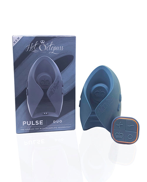 Hot Octopuss Couples Sex Toy Remote-Controlled PulsePlate Technology Powder Blue for Hands-Free Shared Pleasure