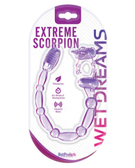 Hott Products Anal Vibrator Dual Motor Silicone Beads and Stimulation for Intense Pleasure