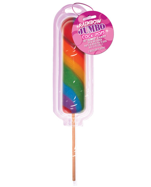 Hott Products Bachelorette & Party Supplies Rainbow Pecker Huggie Cock Sock with Colorful Stripes for Fun Adult Parties