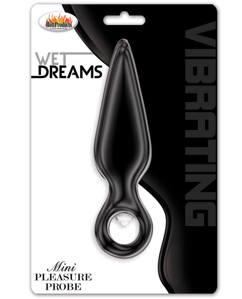 Wet Dreams Anal Product Vibrating Mini Silicone Probe 4-Speed Ring Design for Enhanced Sensation