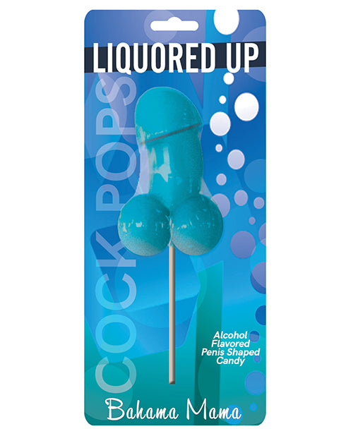 Liquored Up bachelorette party lollipop Bahama Mama flavor pecker pops for fun adult party favors