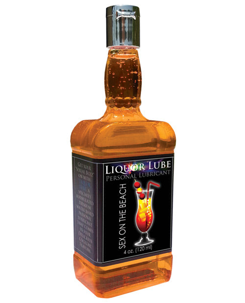 Liquor Lube Lubricant Bottle water-based formula non-sticky texture for smooth and comfortable intimacy