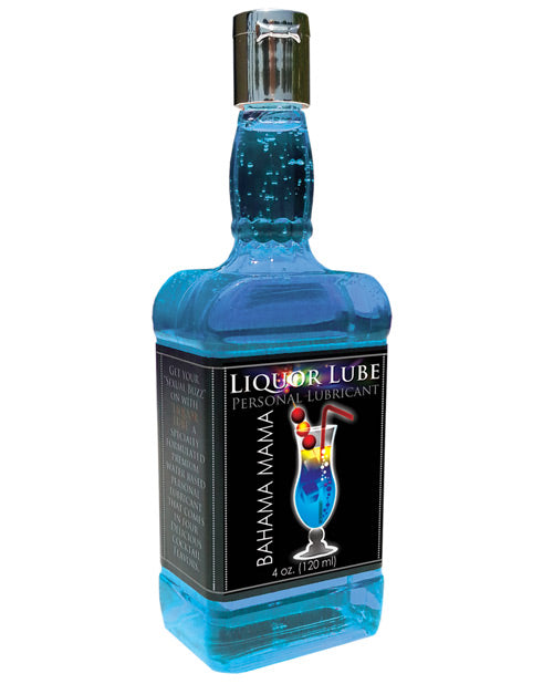 Liquor Lube Lubricant Water-Based Bahama Mama Flavor Skin-Safe Formula for Comfortable Intimacy