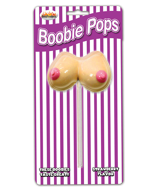Hott Products Bachelorette Lollipop Strawberry Flavor Boobies Pops for Party Fun